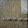 Chrome Hearts Style Silver Bracelet for Men