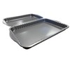 Chabrias Ltd Fluted Rectangle Quiche Flan Tart Tin Pan Twin