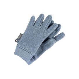 Sterntaler Finger Gloves Unisex Children's Micro Fleece with Elastic Cuff Glove, blue