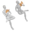 Women Thinker Statue Unique Resin Pulp Reading Women Figurine Decor