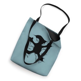Tapir Silhouette Cartoon Style Torn Malayan Tapir Tote Bag