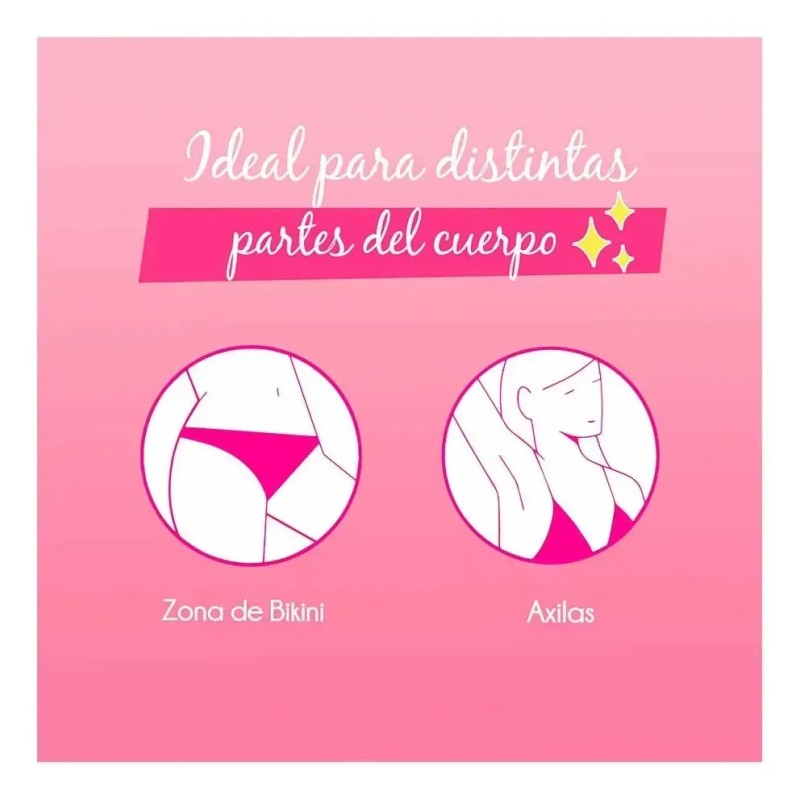 Hojas de cera depilatoria Axilas y bikini Veet Pure &