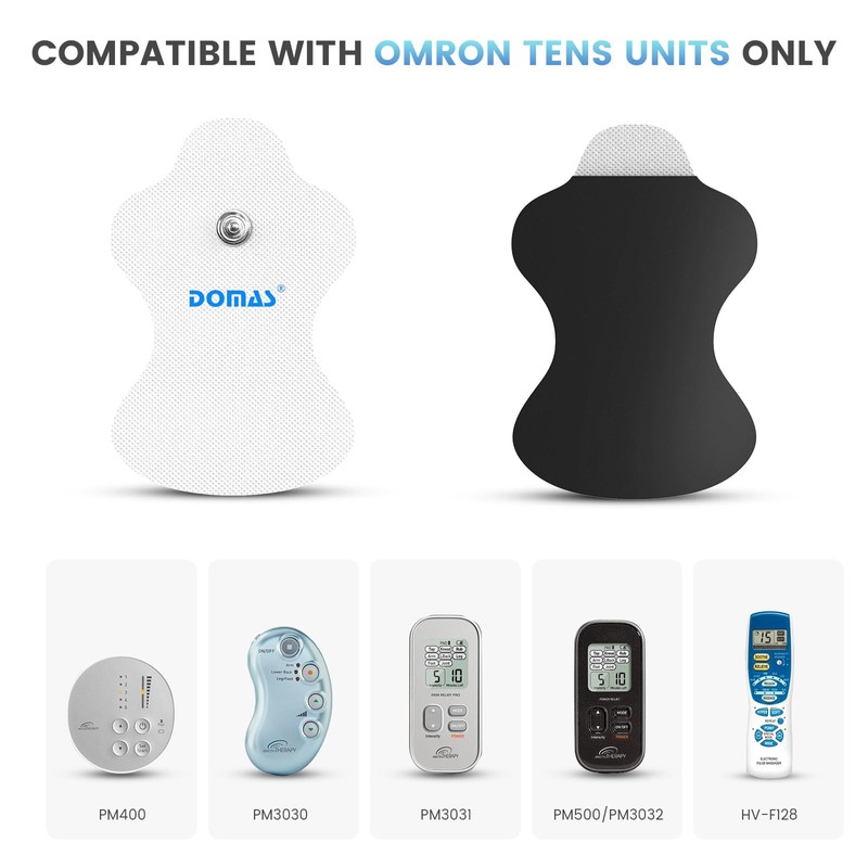 6PCS Replacement Pads Compatible with Omron TENS Units – PM500,