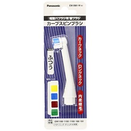 【正規品】パナソニック 替えブラシ ドルツ カーブスピンタイプ 1本 白 EW0981-W