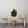 Nearly Natural 3.5ft. Artificial Fiddle Leaf Fig Tree with Handmade