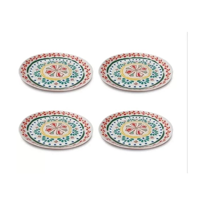 Food Network NEW Food Network Mesa Felix Melamine Dinner Plates