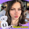 Natural Magnetic Eyelashes with Applicator Reusable Manga Magnetic Lashes Natural