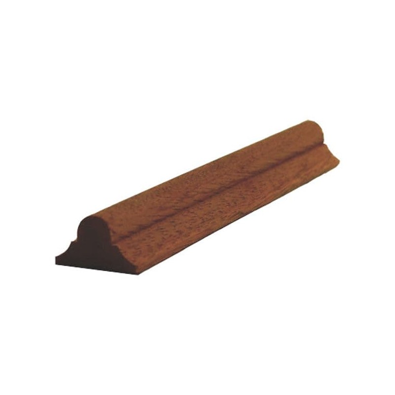 EWAS11 Astragal Moulding 13/16" Wide x 7/16" High. Unfinished, Poplar,