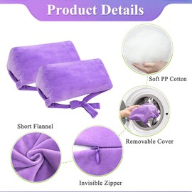 Anti Aging Pillow for Women Anti Wrinkle Face Beauty Pillow Head Stabilizer Back Sleep Training Face Up Head Positioning Wrinkle Prevention for Face Post Surgery Pillows Support for Sleeping Upright