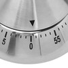 Pointed Mechanical Timer Clear Scale Stainless Steel Cooking Mechanical Reminder