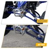 REARACE Front A-Arm Guards, 4mm Aluminum A-Arm Skid Plates Fit