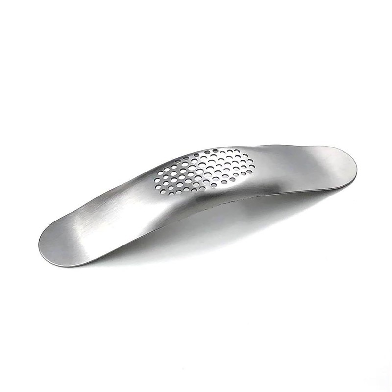 Stainless Steel Garlic Crusher 2 PCS, Household Garlic Mincer Press