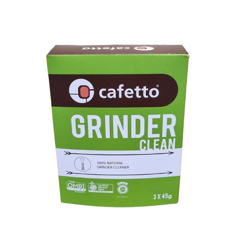 Cafetto Grinder Clean 100% Natural Coffee Grinder Cleaner, 3 x