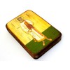 Wooden Greek Christian Orthodox Wood Icon of Saint Stefanos Stephen
