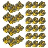 WINMAU Prism Alpha Black & Yellow Dart Flights - 10