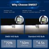 DMEX D1S Xenon HID Headlight Bulbs 4300K Warm White 35W