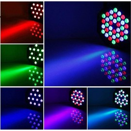 U`King LED Par Lights DJ Stage Light RGB 36 LED with Sound Activated Remote Control DJ Uplighting for Wedding Party Club Christmas Stage Lighting (8 Packs)