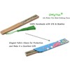 OMyTea "Sakura Chinese/Japanese Women Hand Held Silk Folding Fans with