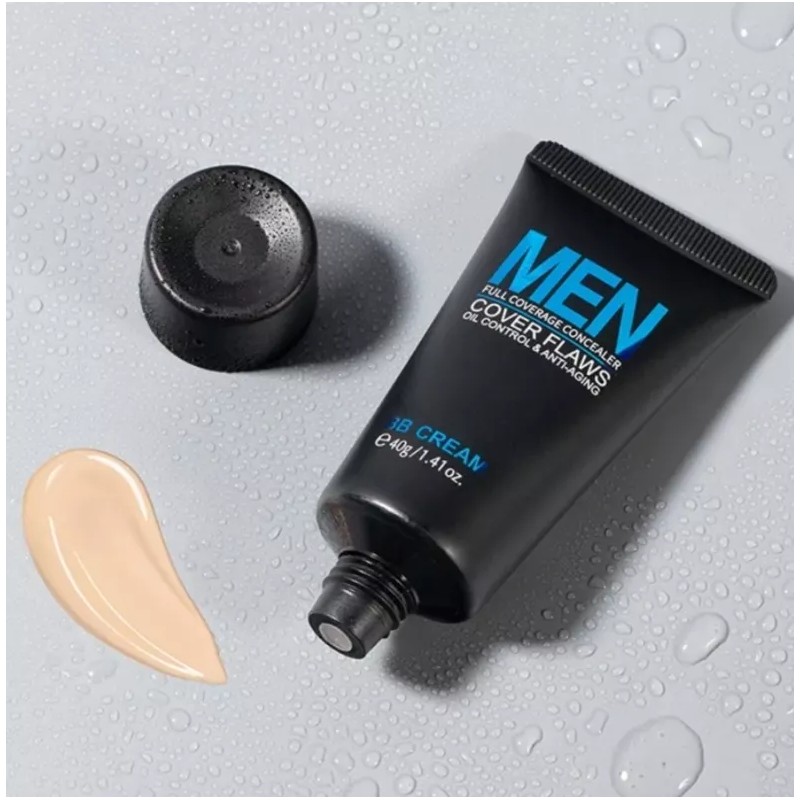 A&R Maquillaje Para Hombre Men Cover Flaws Anti-edad Anti-graso