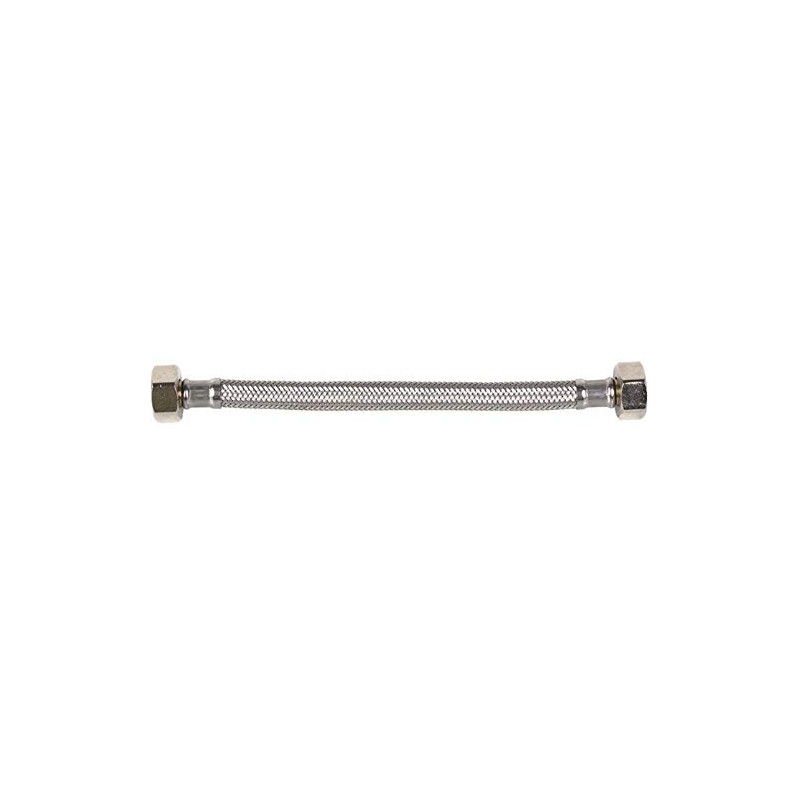 Suinga Hose 20cm 3/8" Female - 1/2" Female Stainless Steel