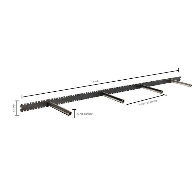 Heavy Duty Floating Shelf Bracket - 1 1/4 backplate -