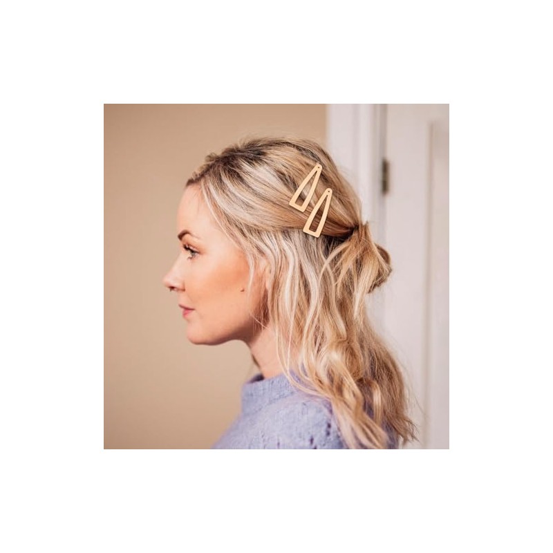 Triko Juego de 10 Broches Metálicos para el Cabello, Pinzas