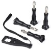 HSU 4pcs Longer Thumb Screw for GoPro, Extension Length Camera