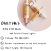 Y.W.Licht R7S LED 78mm Dimmbar 8W Glühlampe Neutralweiß 4000K R7S