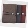 Operitacx Business Style A5 Notebook with Strap and Pen Holder