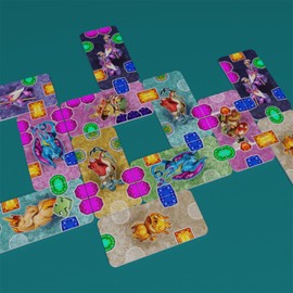 Gardlings Board Game - Whimsical Garden-Building Strategy Game with Tile Placement & Resource Management, Fun for Family, Kids & Adults, Ages 8+, 1-4 Players, 30 Min Playtime, Made by Surfin' Meeple