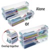 SUMTree 3 Pack Clear Storage Containers rectangular transparent Storage boxes