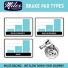 Miles Racing Disc Brake Pads Semi Metallic for Avid Juicy