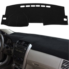 Dash Cover Mat Custom Fit for Toyota Corolla 2009 2010 2011, Dashboard Cover Pad Carpet Protector F91