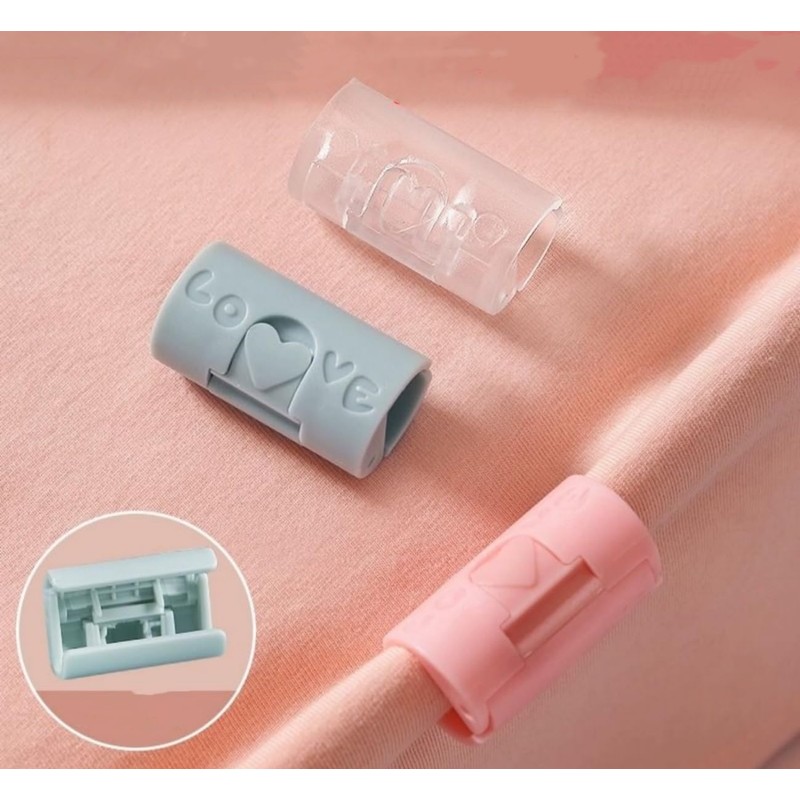 Bed Sheet Clips -6pcs Blue Bed Sheet Clips, Mattress Cover