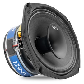 NVX® VPRO69H 6"x 9" Premium Loudspeaker, 400W Max, 200W RMS, 4-Ohm, 1.5" Voice Coil, Pro Audio Coaxial with Horn Tweeter, Easy to Install in Cars/Trucks/Doors (1-Speaker)