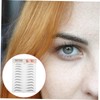 WOONEKY 5pcs Eyebrow Stickers Realistic Hair-like Temporary Transfer Stickers for