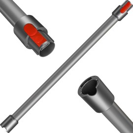 RUKHOOL Tube Extension Wand for Dyson V15 V11 V10 V8 V7 Stick Replacement Parts Vacuum Attachment Quick Release Wand Vacuums Rod 28.7 IN