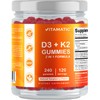 Vitamatic Vitamatic Vitamin D3 K2 with Calcium Gummies - 240