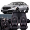 For Honda Civic Car Seat Covers 5-Seat Full Set Front