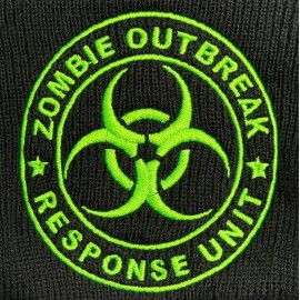Port and Company Zombie Response Unit Knit Beanie Adult Size Unisex Embroidered Cap Gift