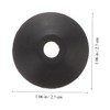 WOONEKY 10pcs Conical Rubber Washers for Toilet Bolts Sealing Rings