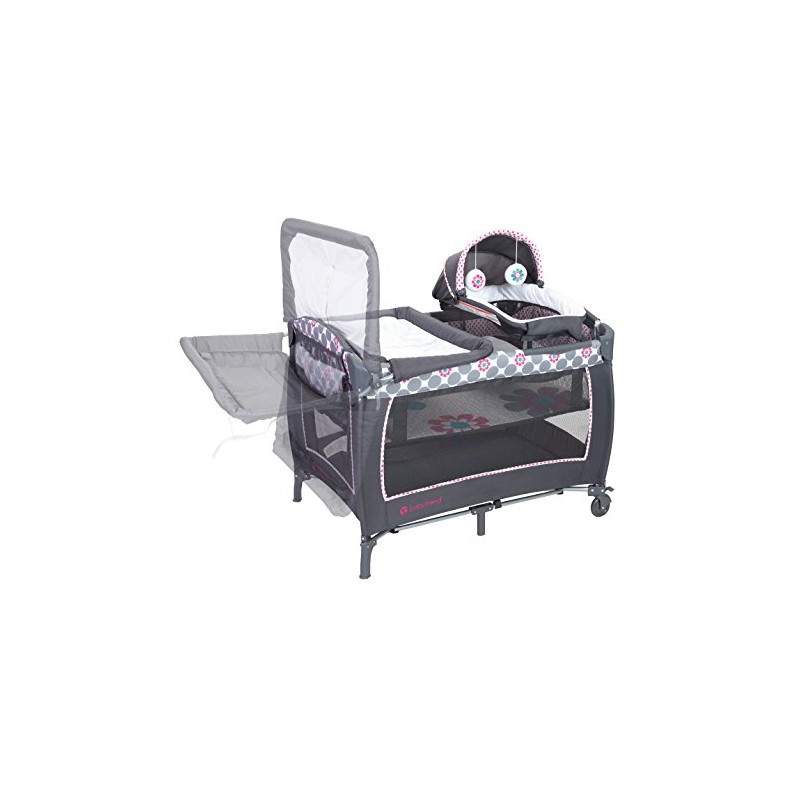 Baby Trend Lil' Snooze™ Deluxe II Nursery Center® Playard, Daisy