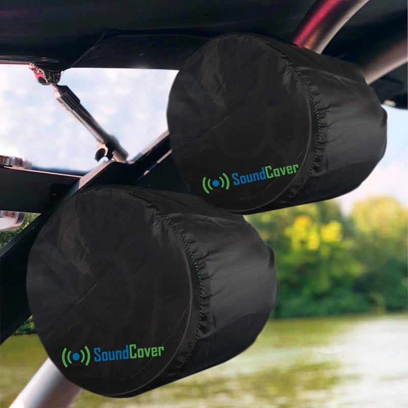 Marine Wakeboard Tower Speaker Covers for 8” Round Speakers –