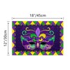 Linen Mardi Gras Placemats Set of 4 New Orleans Brazi