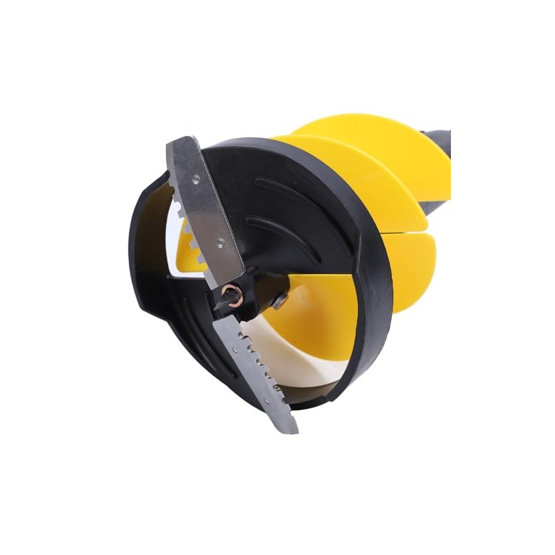 Fockety Ice Auger, 8 Inch Diameter Nylon Ice Fishing Auger,