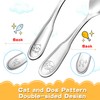 8-Piece Toddler Utensils,18/10 Stainless Steel Kids Silverware Forks and Spoons