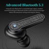 YONGYUN Bluetooth Headphones Wireless Earbuds with Digital Display & Charging