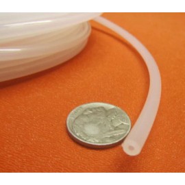 Unbranded LLDPE Tubing .125" (1/8") OD x .062" (1/16") x 1/32" Wall 50 Ft Coil, Natural