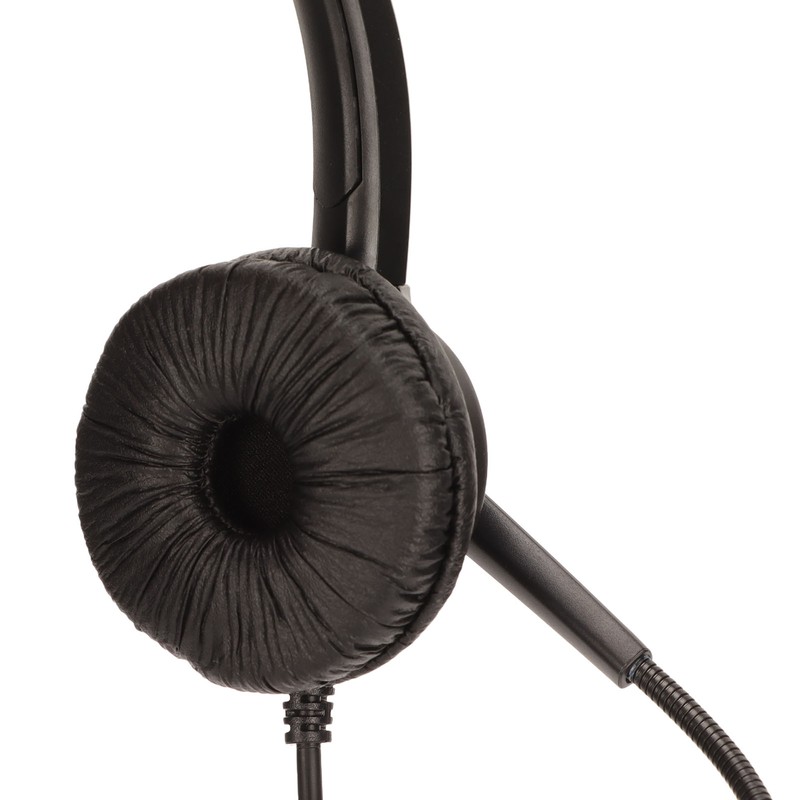 USB Business Headset Noise Reduction Single Sided Ear Headphone Supports