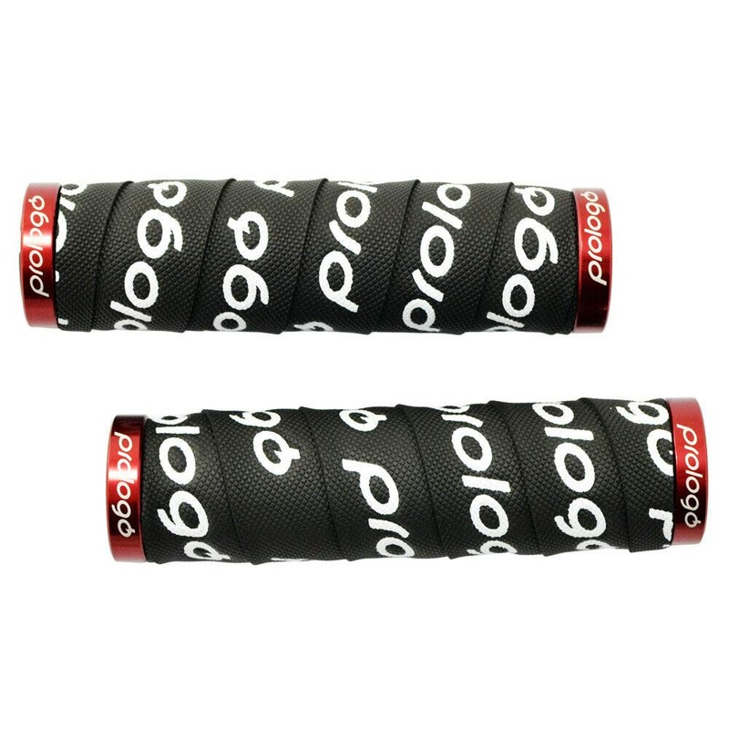 Prologo Chameleon Lock-on Innovative Grips, Black/White, PR2219